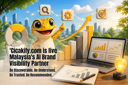 Cicakify Is Live: Helping Malaysian Businesses Get Discovered, Understood, Trusted and Recommended by AI