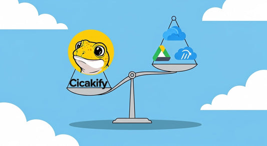 Think You Know Cloud Storage? Cicakify vs. iCloud, Google Drive, OneDrive.